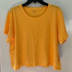 Athleta Organic Daily Crop Tee NWT size XL